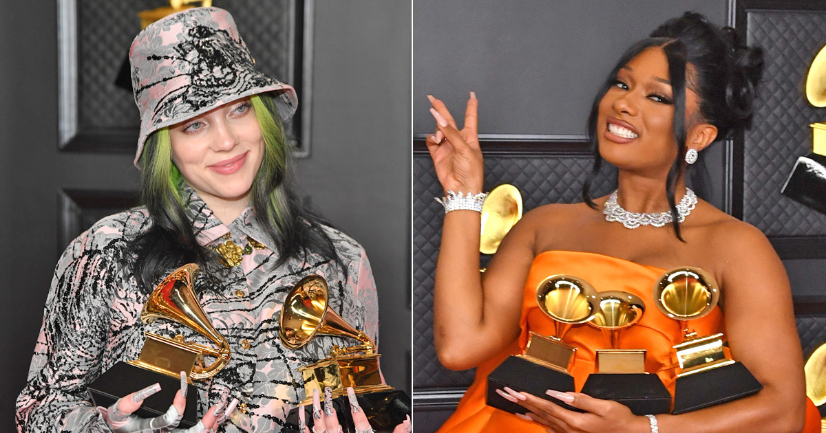 Billie Eilish Dedicates Grammys Win To Meghan Thee Stallion