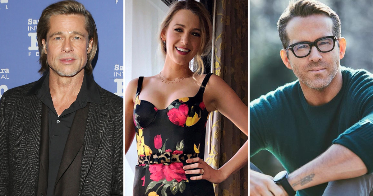 Blake Lively Jokes About Ryan Reynolds Not Inviting Her On Deadpool 2 Sets For Brad Pitt’s Cameo Shoot