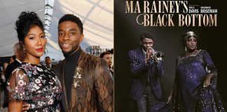 Chadwick Boseman's Wife, Simone Ledward Boseman, Tearfully Accepts His Posthumous Golden Globe