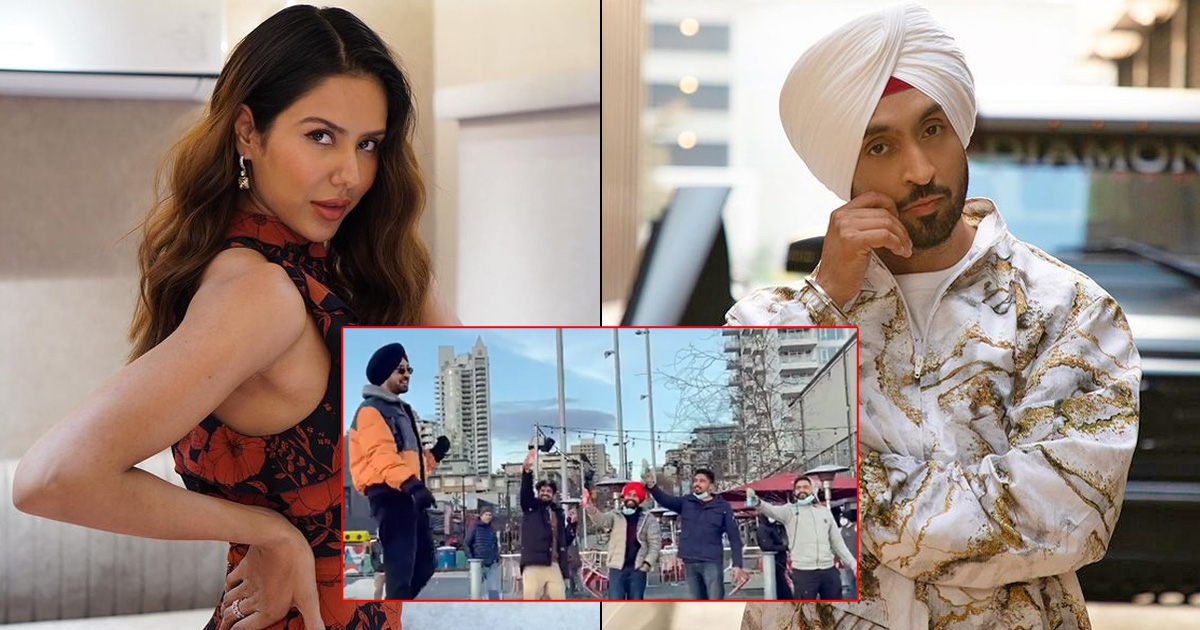 Diljit Dosanjh, Sonam Bajwa's Quirky Spin To 'Pawri' Meme