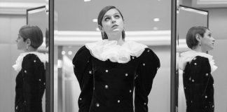 EMMA CORRIN DONATES GLOBES GOWN TO CHARITY RAFFLE