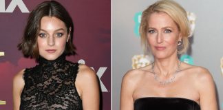 Emma Corrin, Gillian Anderson Talk Prince Harry's Reaction to 'The Crown'