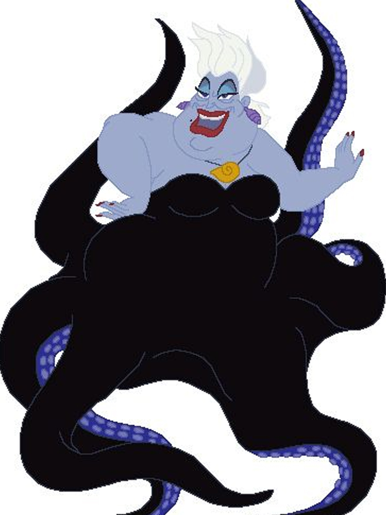 Ursula In A Still From Disney’s The Little Mermaid