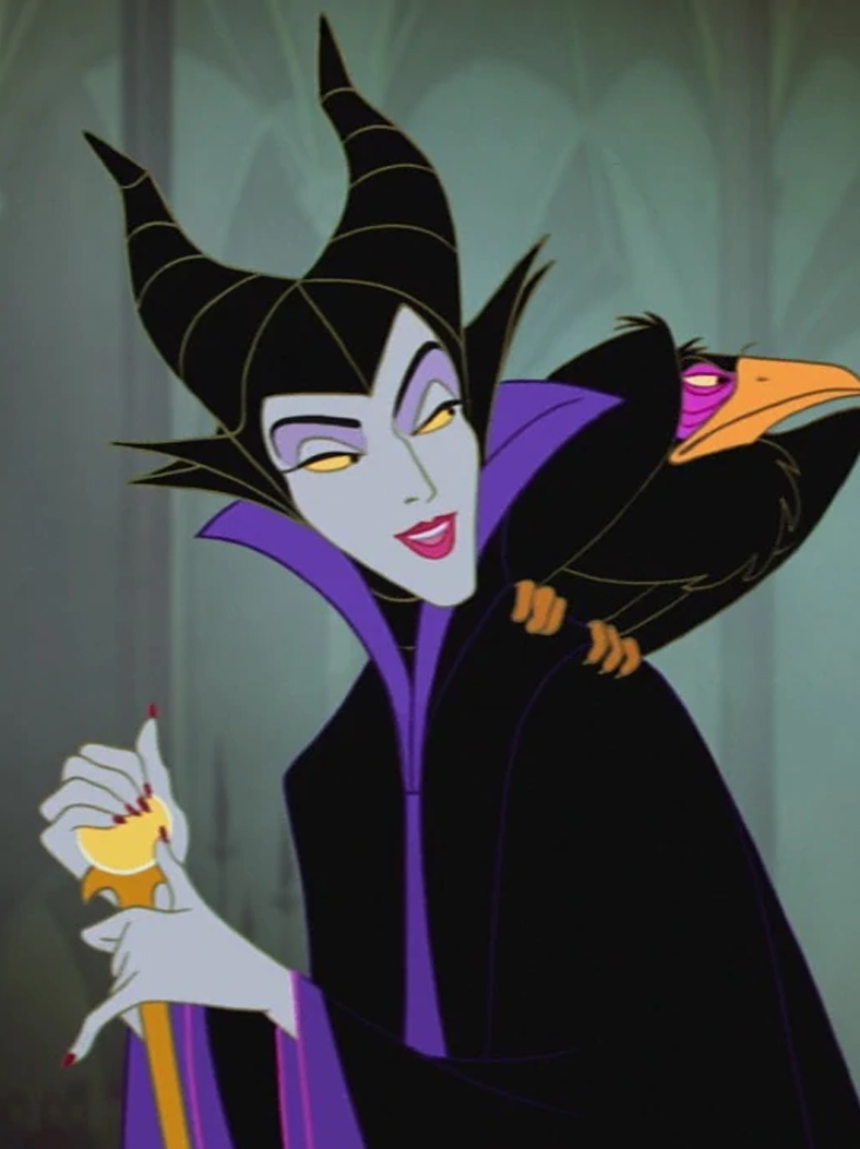Maleficent In A Still From Sleeping Beauty
