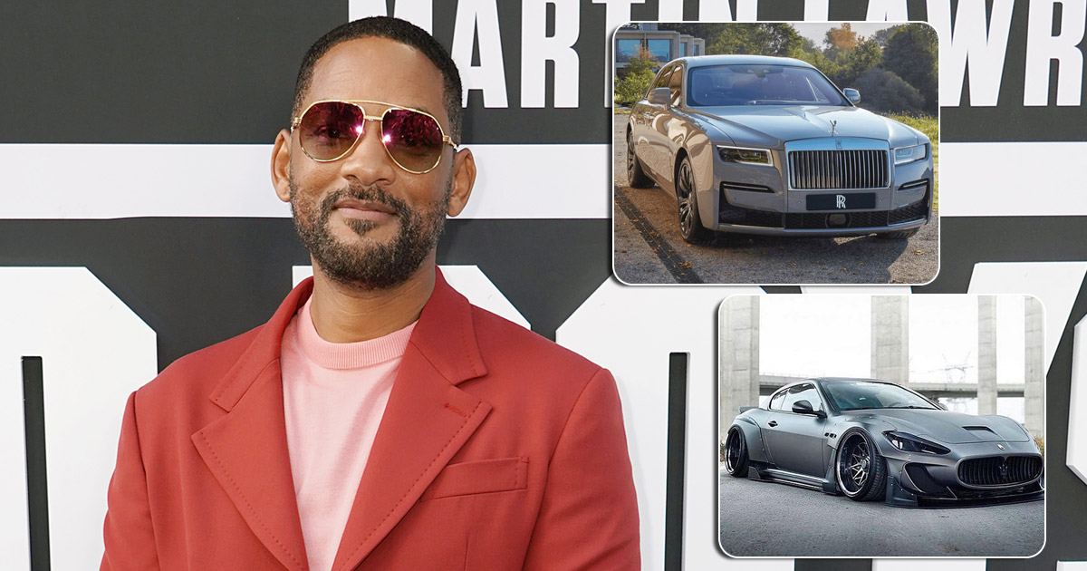 From Maserati GranTurismo To Rolls-Royce Ghost: Take A Look At Will Smith's Car Collection