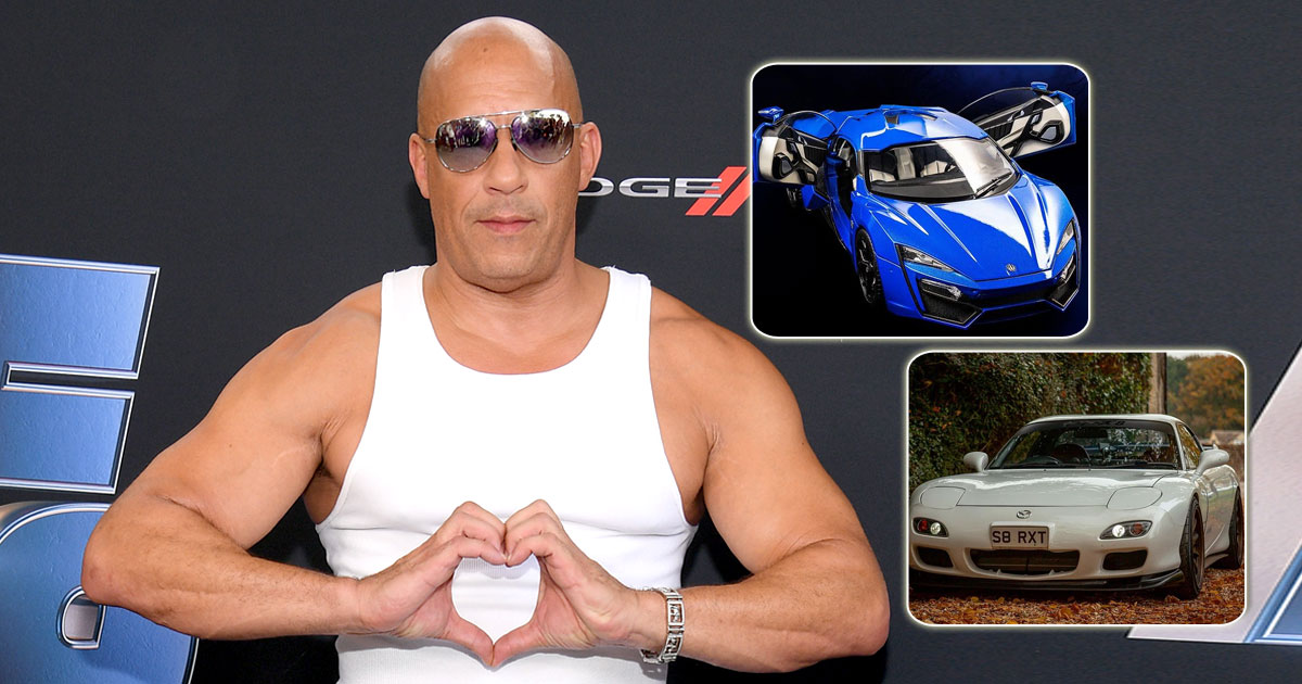 From Mazda RX-7 To Lykan Hypersport: Take A Look At Vin Diesel's Impressive Car Collection