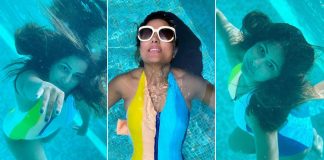 Hina Khan’s Multi-Coloured Striped Bikini Isn’t A ‘Bomb’ Just In Looks, It Costs A Bomb Too – Price Inside! Hina Khan In The Striped Inagua Swimsuit During Her Maldives Holiday Is Setting The Temperature Soaring & Its Price Tag Has Us Astonished!