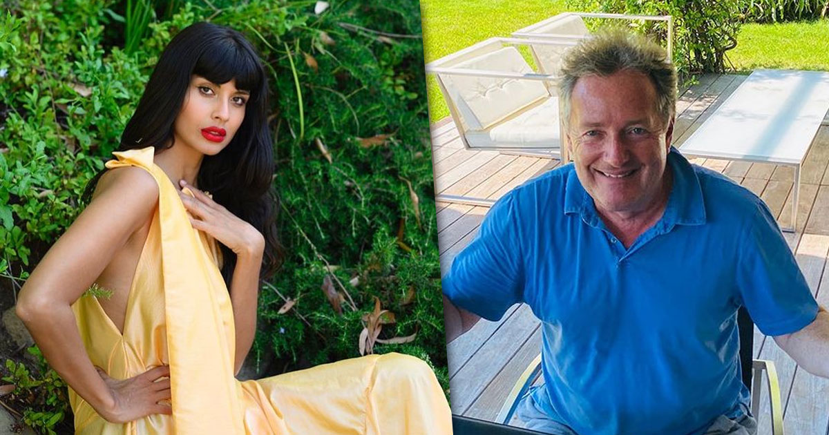 Piers Morgan's Exit From Breakfast Show Has Got Jameela Jamil In A Celebratory Mood