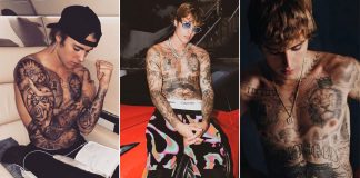 Justin Bieber Has Over 40 Tattoos Including Crosses, Text, Animals & More - Check Out The Meaning Behind These Inks