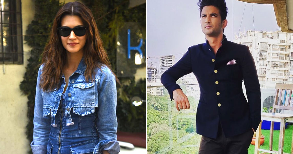 Kriti Sanon Breaks Her Silence On Sushant Singh Rajput Death