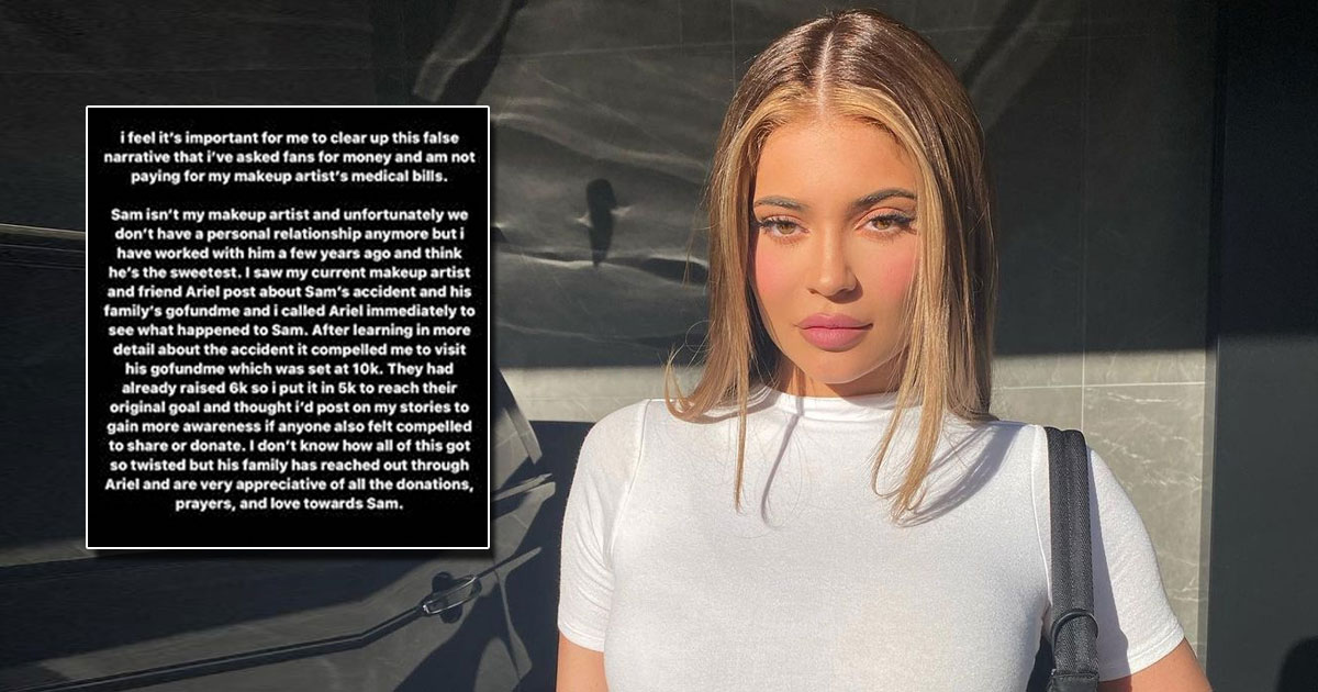 Kylie Jenner On Backlash Over Donation Row: “Sam Isn’t My Makeup Artist & Unfortunately We Don’t Have A Personal Relationship Anymore…” Read On