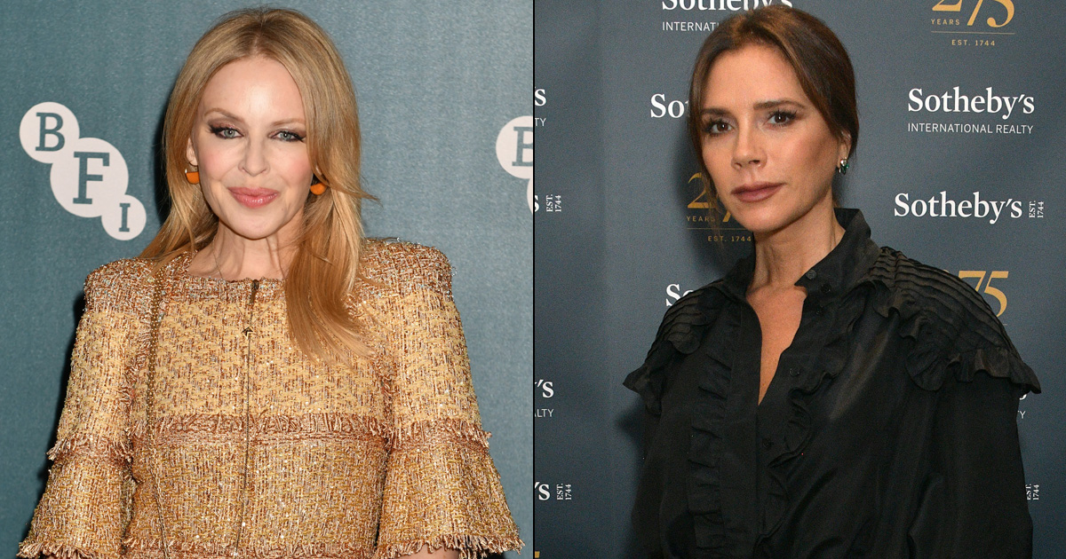 KYLIE MINOGUE & VICTORIA BECKHAM HEAD GLAMOUR MAGAZINE'S 2021 GAMECHANGERS