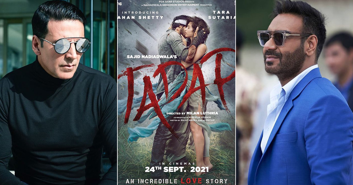 Nadiadwala Grandson Entertainment Production Presents The First Look Of Tadap, Co-Produced By Fox Star Studios