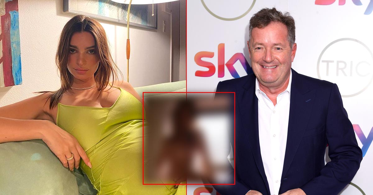 Pregnant Emily Ratajkowski's 'completely naked' shoot angers Piers Morgan