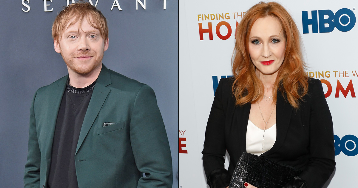 Rupert Grint slams JK Rowling's comment on transgenders