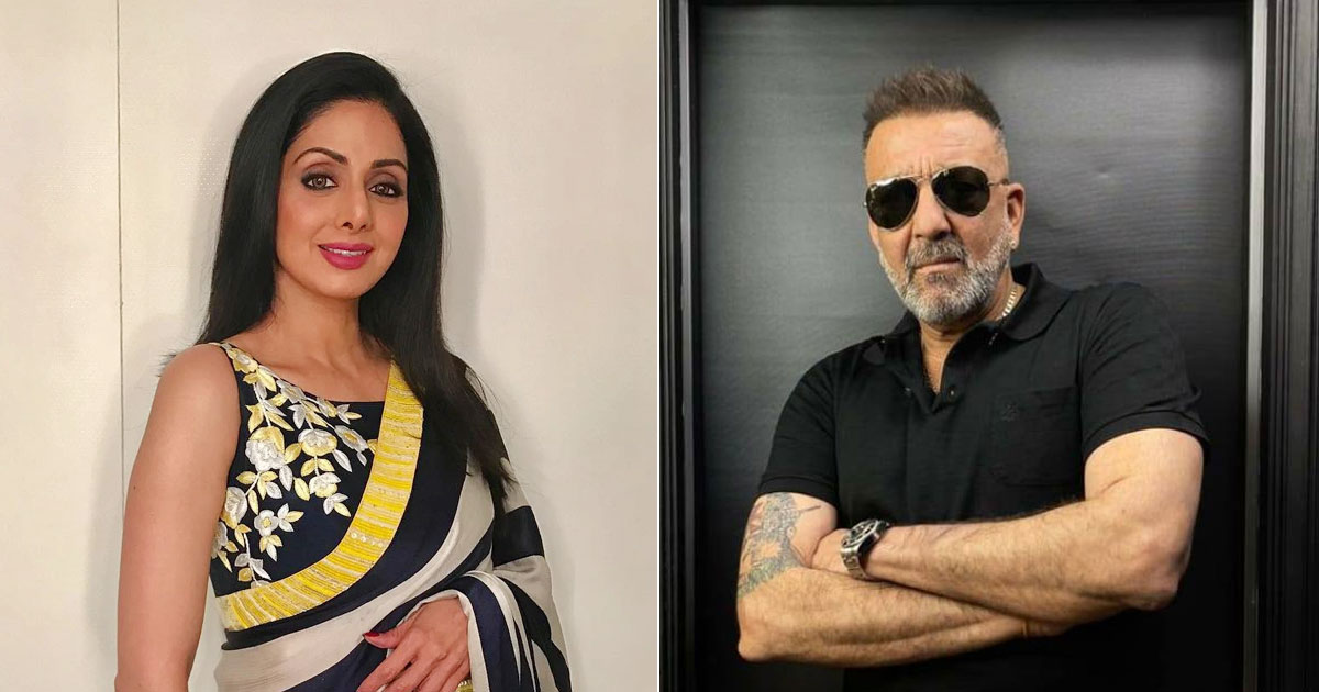 Sanjay Dutt Had Once Barged Into Sridevi’s Makeup Room In A Drunken State