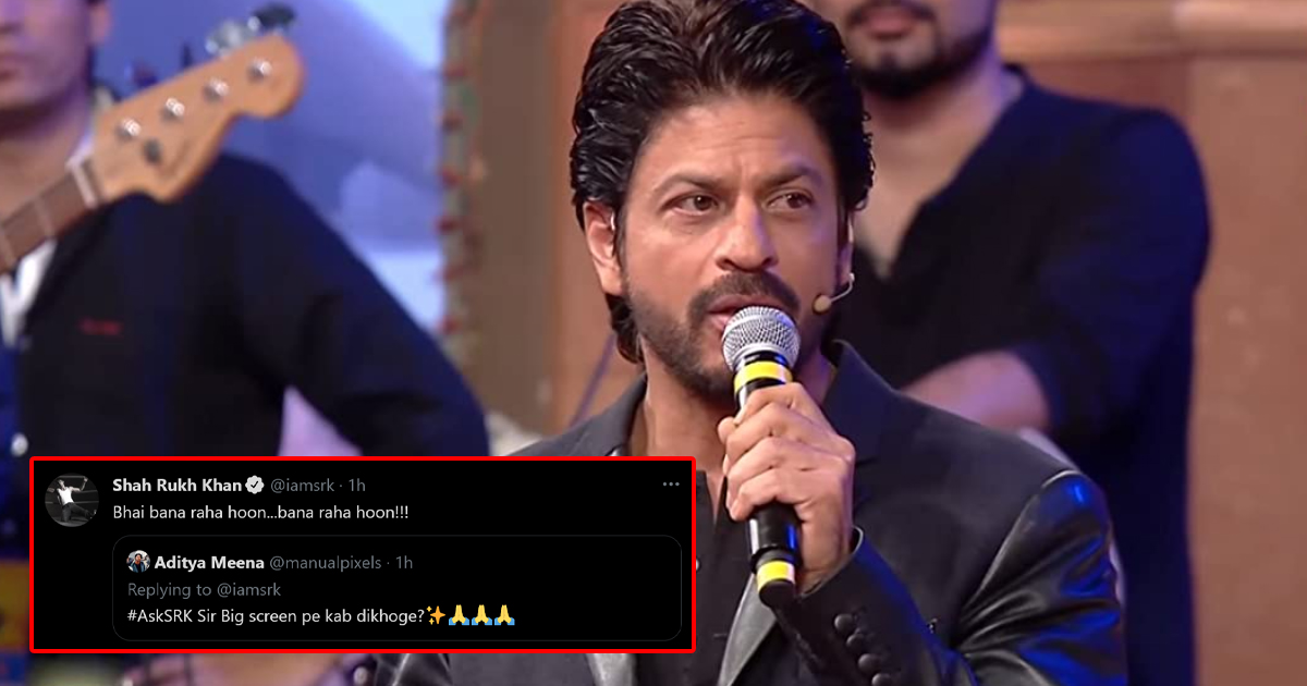 Shah Rukh Khan Finally Updates About Pathan, Says "Bana Raha Hoon Bhai" & Promises Completing The Shoot Briskly, Read On