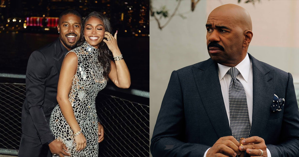 Recollection søm Bevidst Michael B. Jordan's Girlfriend Lori Harvey's Father Steve Harvey Tried Not  To Like Him: "I Can't Whoop Him!