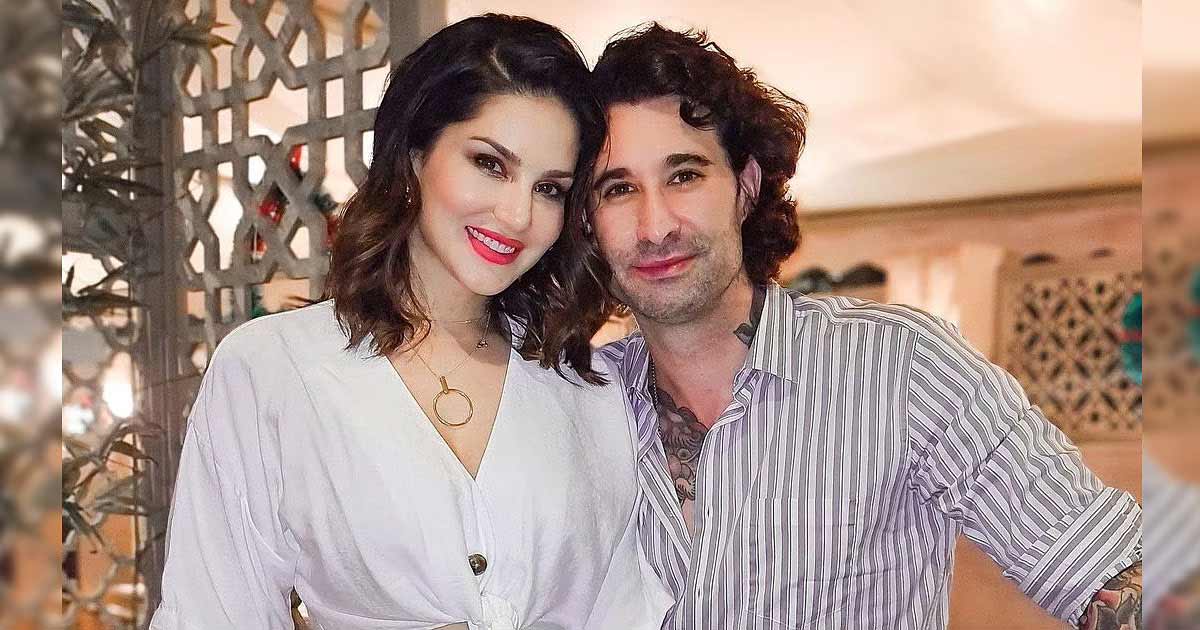 Sunny Leone's Holi kiss with hubby