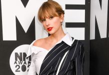 Taylor Swift, mom donate $50,000 to Covid-affected family