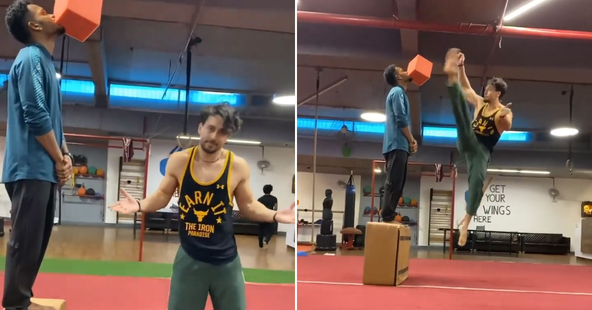 Tiger Shroff redefines trust with new stunt