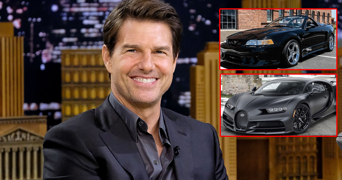 From Ford Mustang Saleen To Bugatti Veyron: Tom Cruise Has A Distinct Taste In Luxury Cars
