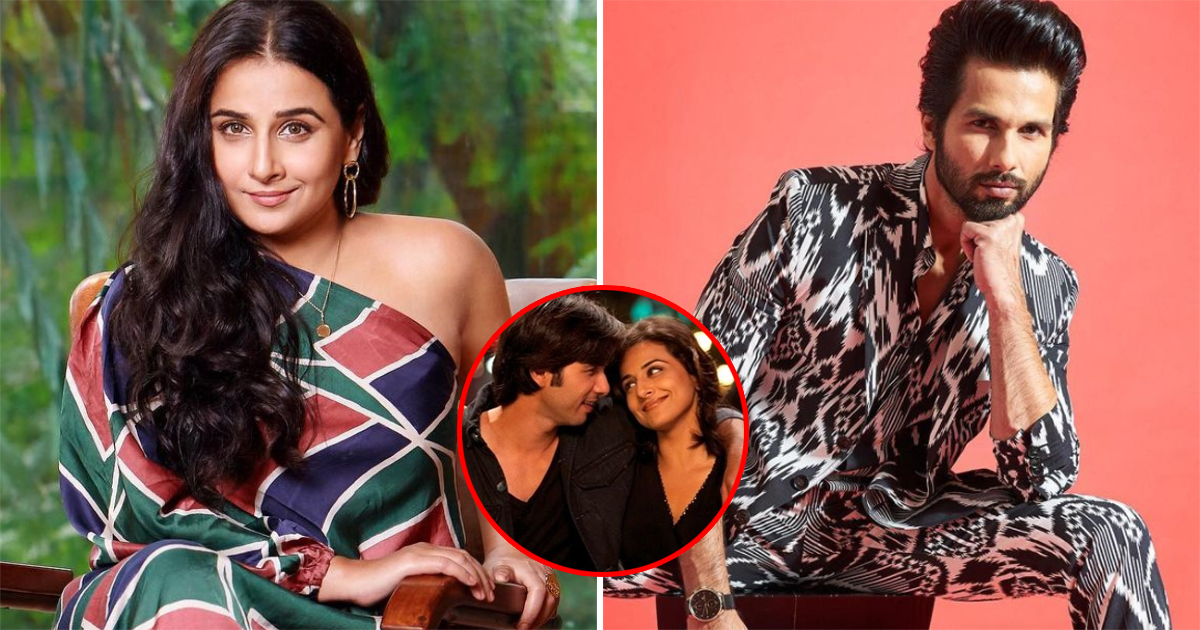 When Vidya Balan Spoke Of Her Relationship With Shahid Kapoor & Said, “I Am Not Telling You Who Was Stoking That Fire”