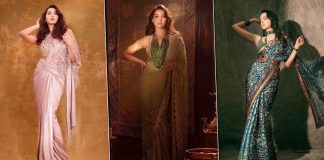 Who Said Sarees Don’t Get The Mercury Rising? Check Out Nora Fatehi Looking Hot In Them