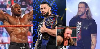 Wrestlemania 37 Is Without Undertaker, On All Eyes On Edge, Roman Reigns & Bobby Lashley