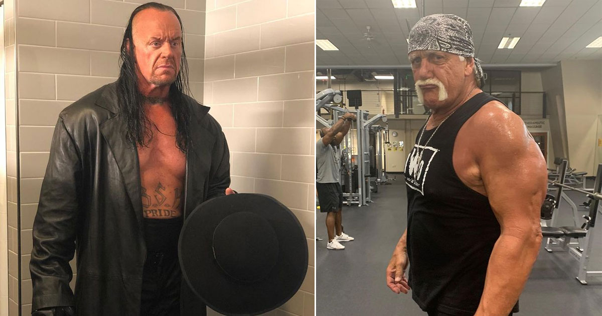 Alexander Graham Bell Gymnastik købmand Wrestlemania 37: WWE Planning A Huge Entrance, Is It The Undertaker Or Hulk  Hogan?