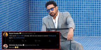 Abhishek Bachchan Delivers A 'Mic Drop' Reply To A Twitter User Asking Why She Should Watch The Big Bull After Watching Scam 1992
