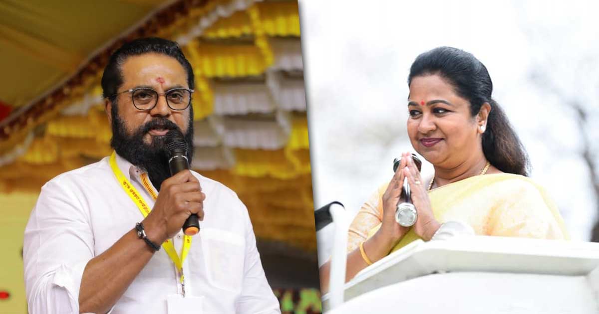 Actor couple Sarathkumar-Radhikaa sentenced to jail for bouncing cheque
