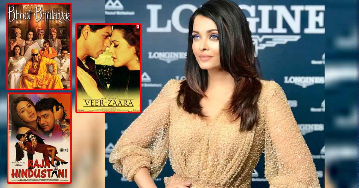 From Raja Hindustani & Veer Zaara To Bhool Bhulaiyaa & More – Check Out These Films Aishwarya Rai Bachchan Was Originally Supposed To Star In