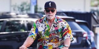 Arnold Schwarzenegger uses his hit movie catchphrases in real life