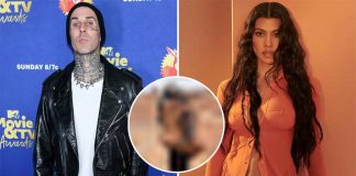 Bikini Clad Kourtney Kardashian Shares Passionate Kiss With Beau Travis Baker Amid The Desert, See Pics