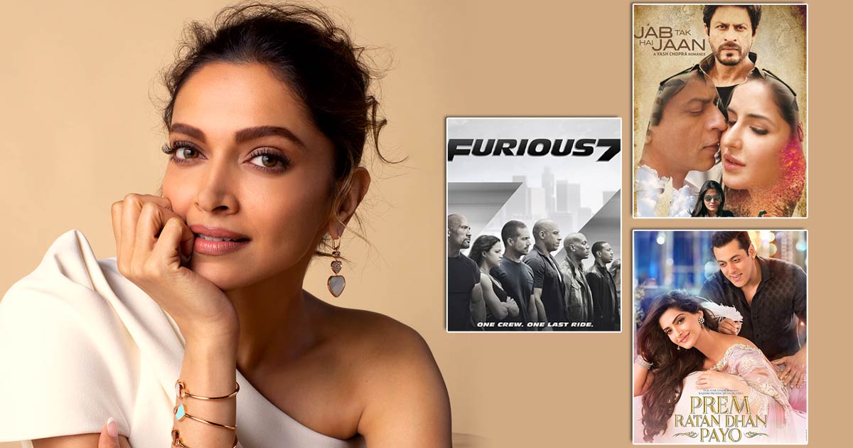 Deepika Padukone Was Supposed To Star In Blockbusters Like Furious 7, Jab Tak Hai Jaan, Prem Ratan Dhan Payo & More