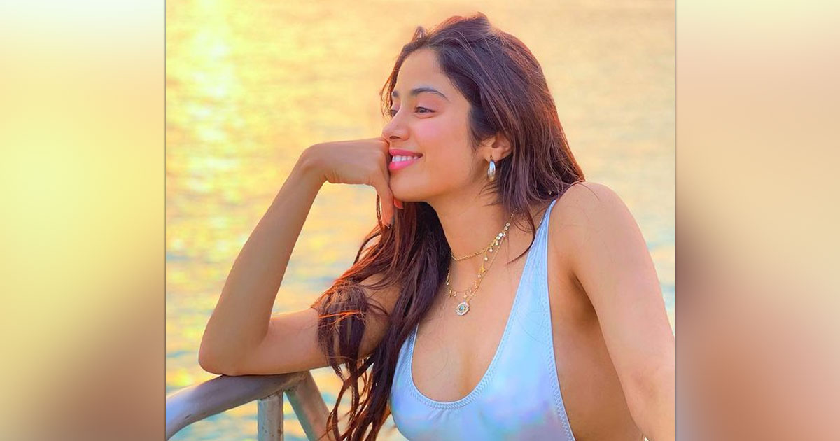 Janhvi Kapoor creates waves in hologram monokini