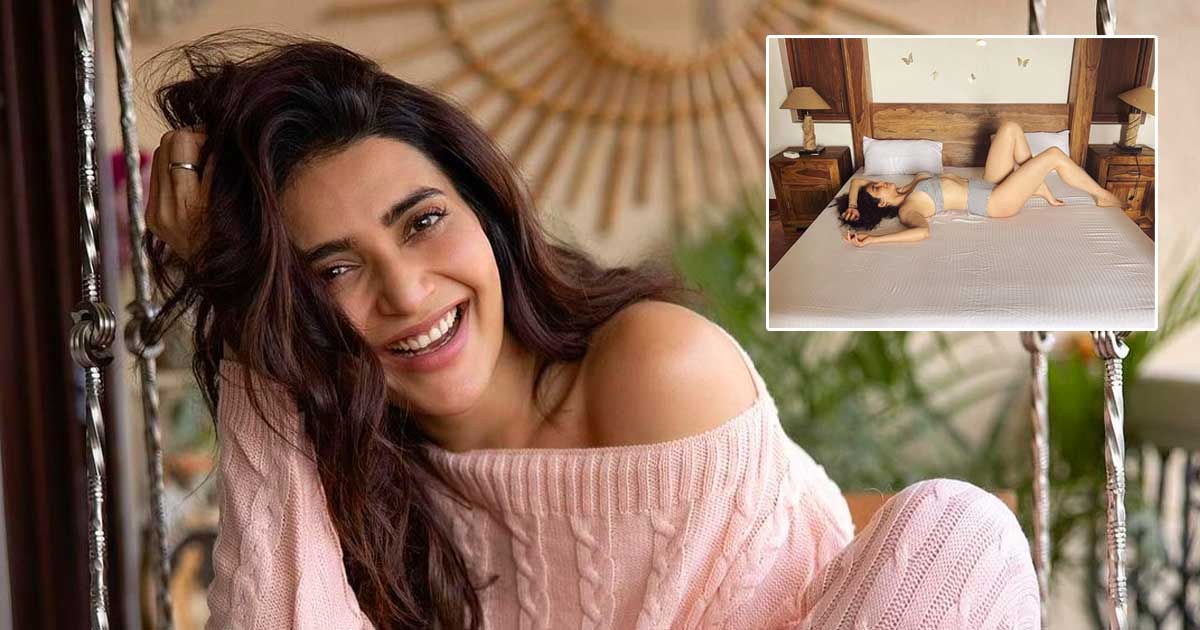 Karishma Tanna Drops Sultry Pics In Stripped Bikini