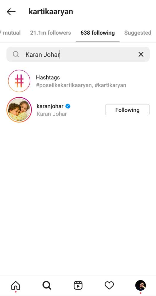 Kartik Aaryan Unfollowed By Dostana 2 Producer Karan Johar