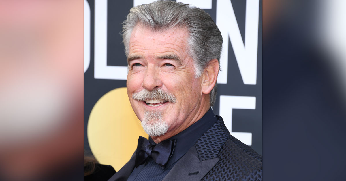 Pierce Brosnan recalls taking home artwork from film set