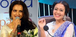 Rekha gifts Neha Kakkar Kanjivaram saree as wedding gift