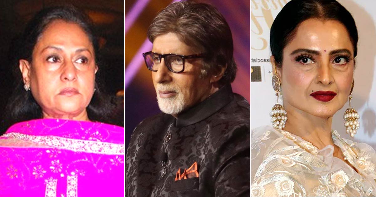 Throwback To When Jaya Bachchan Lost Her Cool & Slapped Rekha In From Of Amitabh Bachchan On A Film Set In The ’80s