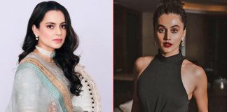 Twitterati Blast Kangana Ranaut For Calling Taapsee Pannu A’ She-Man;’ Say “What’s The Difference Between You And Bullywood?”