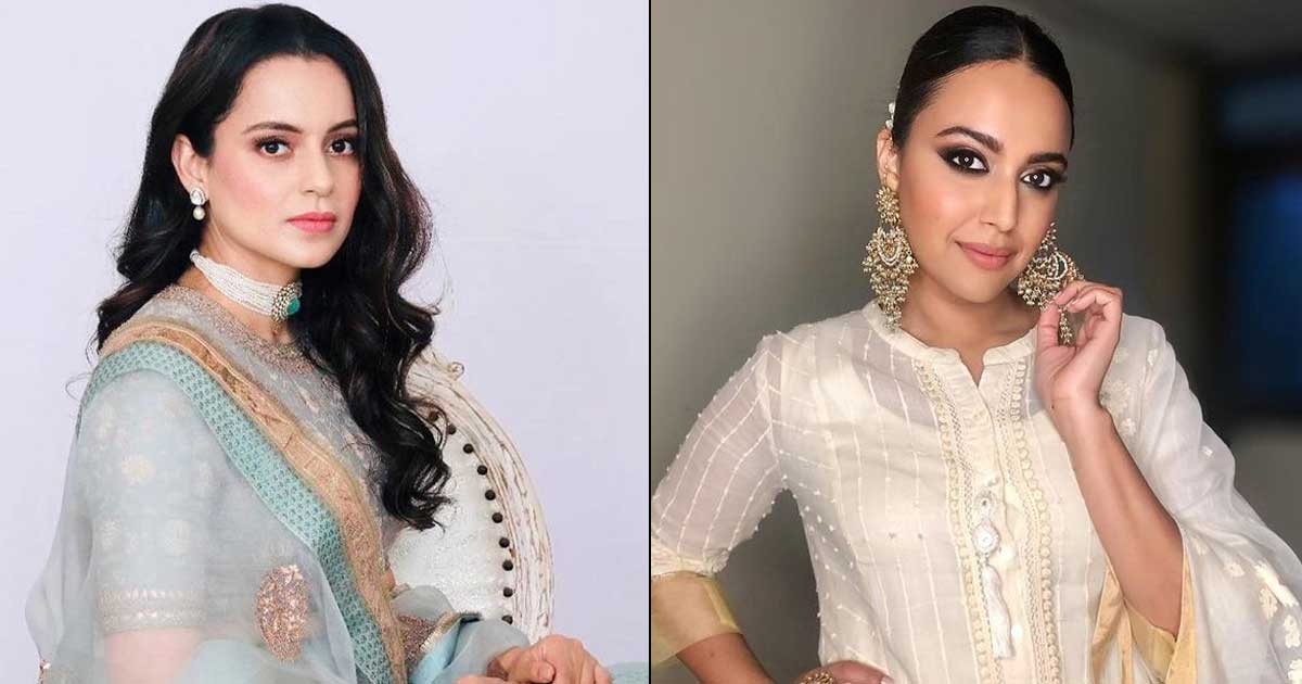 When Swara Bhasker Opened Up On Her Tiff With Kangana Ranaut