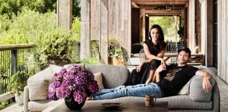 Ashton Kutcher & Mila Kunis’ Beverly Hills Home Is The Perfect Blend Of Rustic Farmhouse With A Modern Twist – See Pics