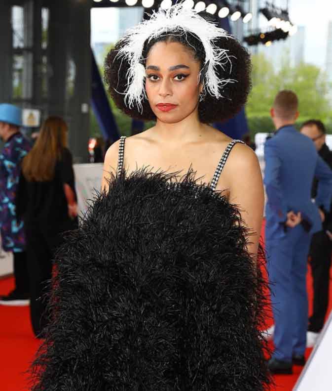 Celeste At The Brit Awards 2021