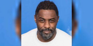 Idris Elba: 'Gimme five for peace'
