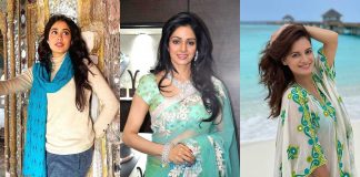 Janhvi Kapoor's painting skills reminds Dia Mirza of Sridevi