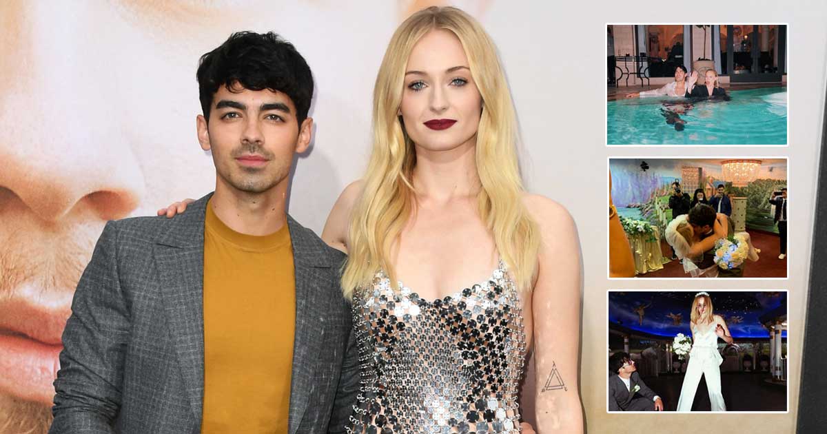 Joe Jonas & Sophie Turner Share Unseen Pictures From Las Vegan Wedding