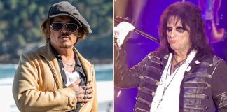 Johnny Depp Backed By Band Mate Alice Cooper